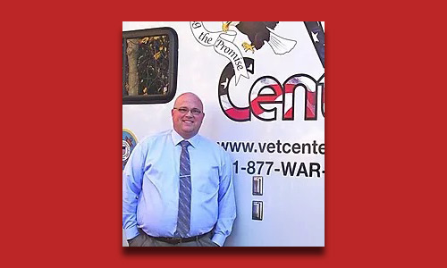 Volunteer Center Staff member Eric Sponholtz