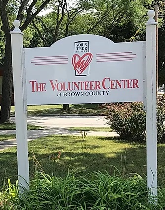 Volunteer Center new sign