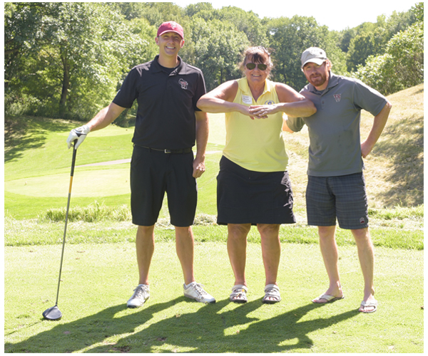 Fox Communities Credit Union golfers