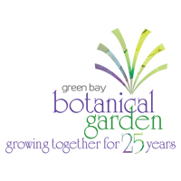Green Bay Botanical Garden 25th anniv logo