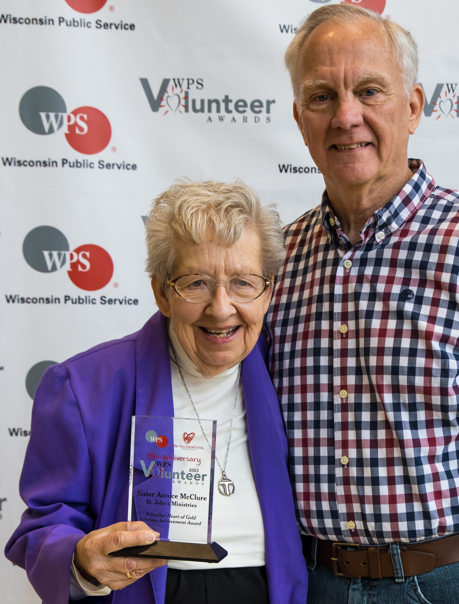Heart of Gold recipient - Sister Annice McClure