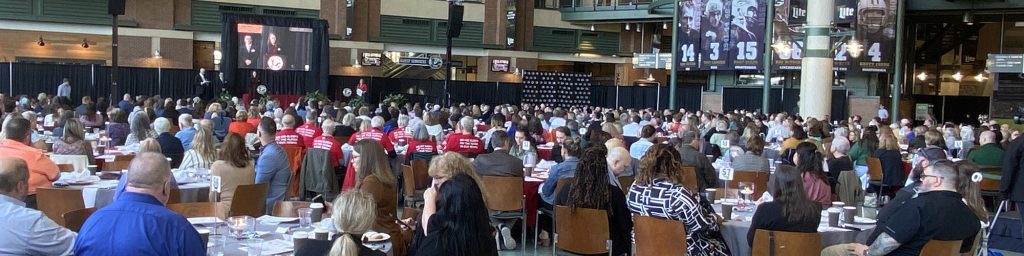 2025 Volunteer Awards at Lambeau Field Atrium