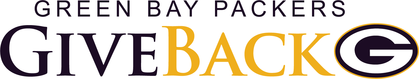 GB Packers Give Back logo